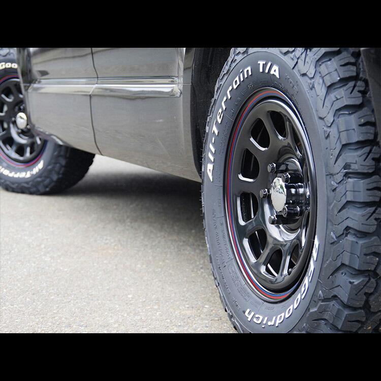 楽天市場】【取付対象】 MLJ DAYTONA SS 15×6J 5/139.7 +0 BK ブラック