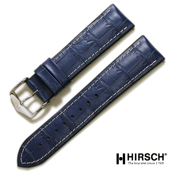 楽天市場】HIRSCH ヒルシュ GEORGE ジョージ 型押し ラバーベルト 時計