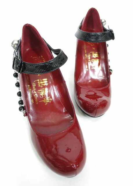 楽天市場】黒執事xちゃけちょけ / グレル・サトクリフモデル パンプス