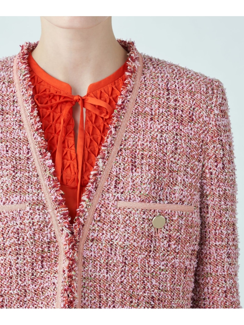 楽天市場】【SALE／40%OFF】スラリットヤーンツイード Vカラー