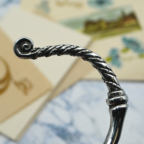 楽天市場】英国製 ピューター トルクバングル ケルティック A.E.