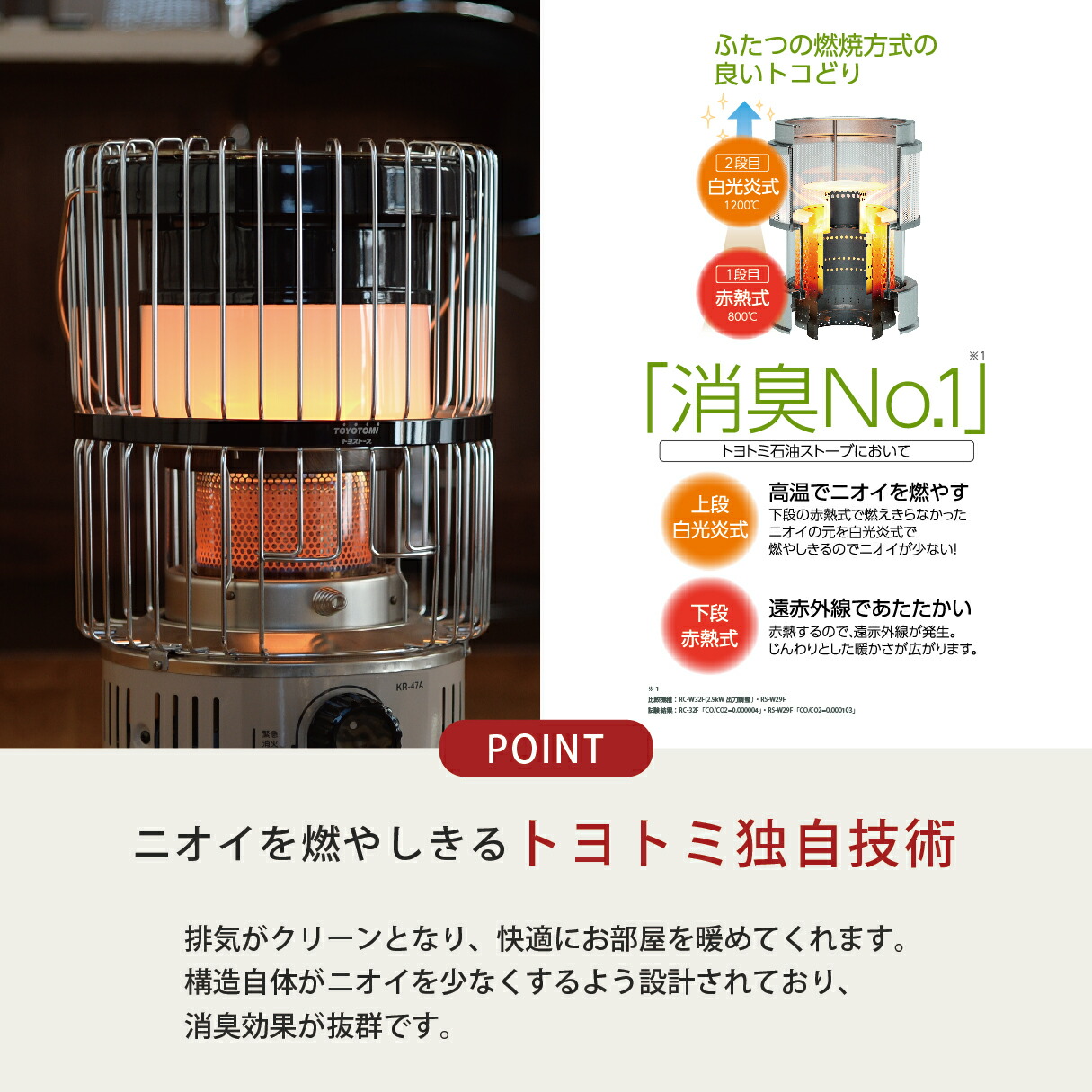 楽天市場】【トヨトミ公式】石油ストーブ KR-47A ベージュ グレージュ