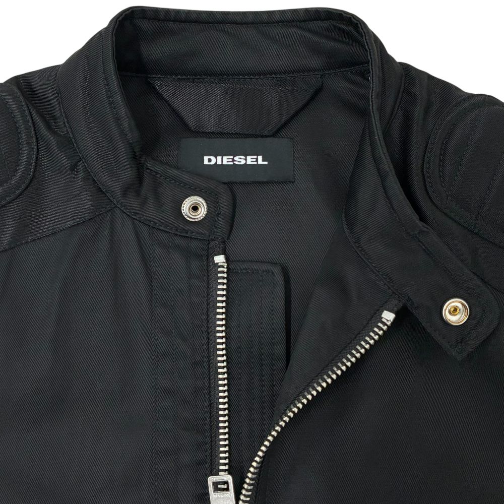 楽天市場】DIESEL シングルライダースジャケット A62226170 サイズM