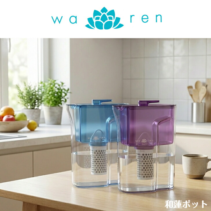 楽天市場】ガイアの水135 和蓮ポット ガイア ガイアの水 ポット型 容量