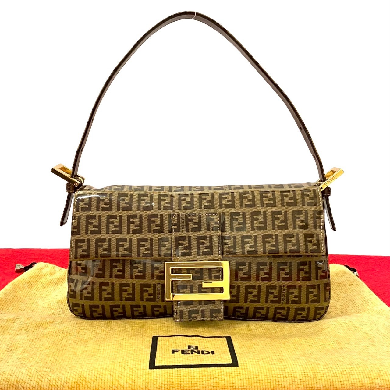 楽天市場】フェンディ レザー マンマバケットの通販