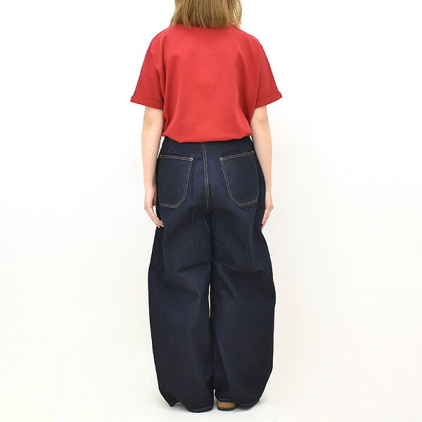楽天市場】mizuiro-ind ミズイロインド ハイウエストワイドデニム 1