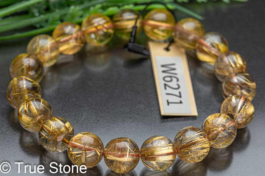 楽天市場】鑑別書付き 無処理 本物 AAA タイチン ルチルクォーツ