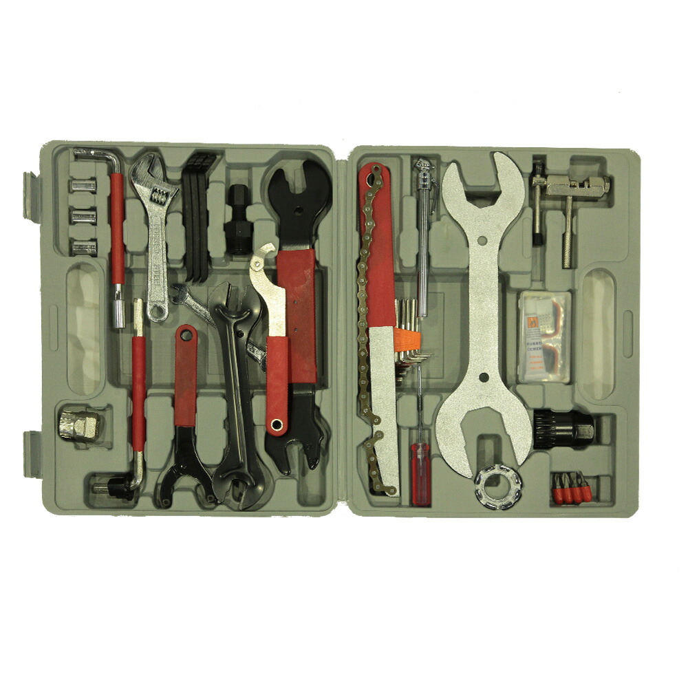 楽天市場】自転車 用 修理 工具 セット 44点 セット マウンテンバイク