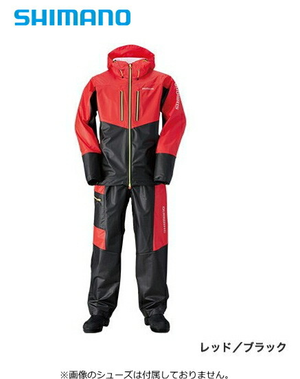 楽天市場】シマノ マリンライトスーツ RA-034N レッド/ブラック M
