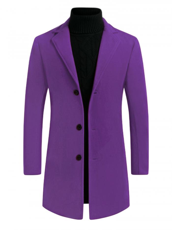 楽天市場】Lars Amadeus トレンチコート ロングジャケット オーバー