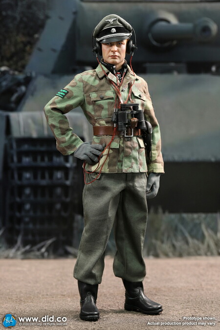 楽天市場】【DID】D80176 WW2 German Panzer Commander - Max Wünsche