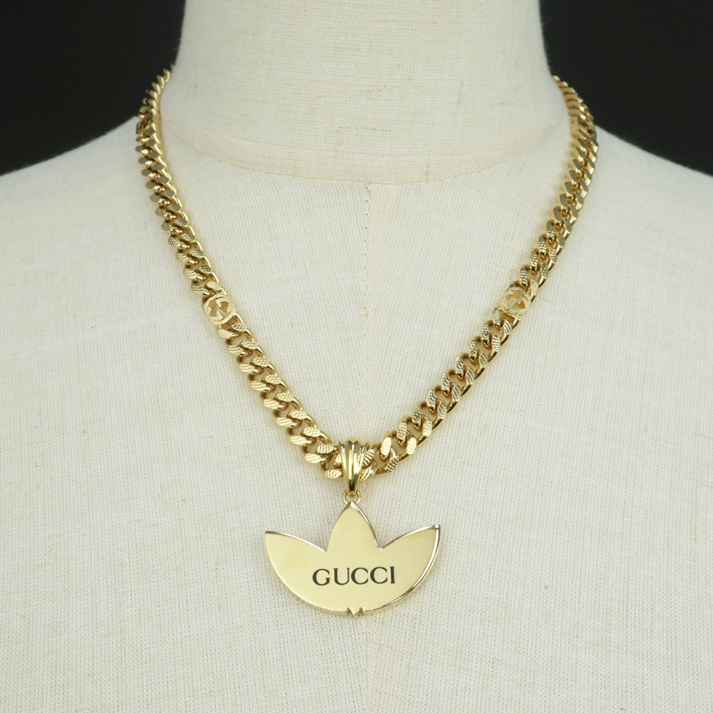 楽天市場】【名東】【GUCCI】グッチ アディダス コラボ ネックレス