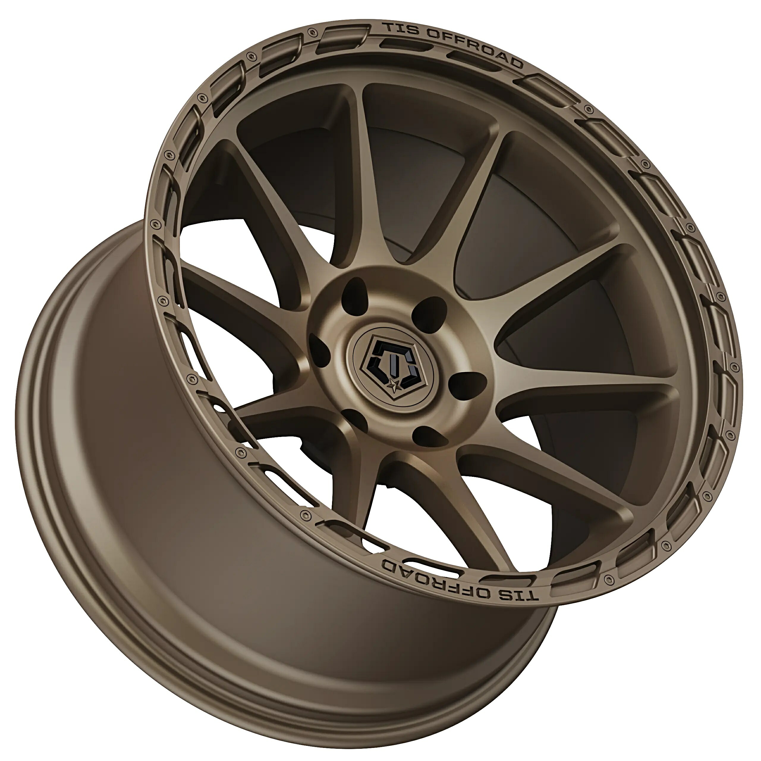 楽天市場】TIS OFFROAD 563BZ サテンブロンズ 20インチアルミホイール