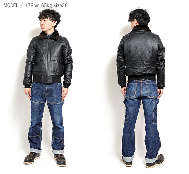 楽天市場】HOUSTON / ヒューストン 8172 G-1 LEATHER JACKET / G-1