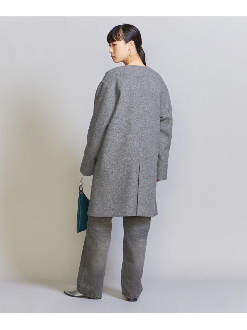 楽天市場】【SALE／80%OFF】MANTECO ミドル ノーカラーコート