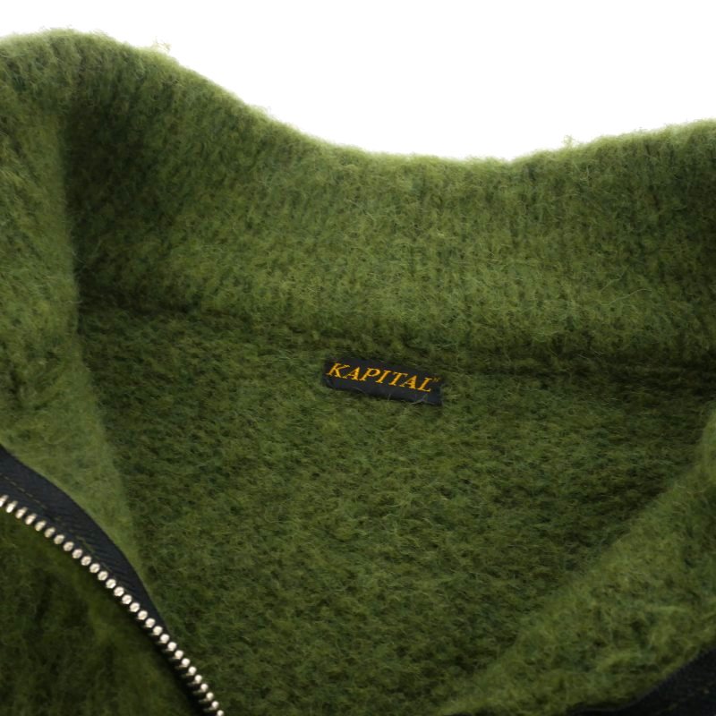 楽天市場】【中古】キャピタル kapital 5G Mohair Half zip Anorak