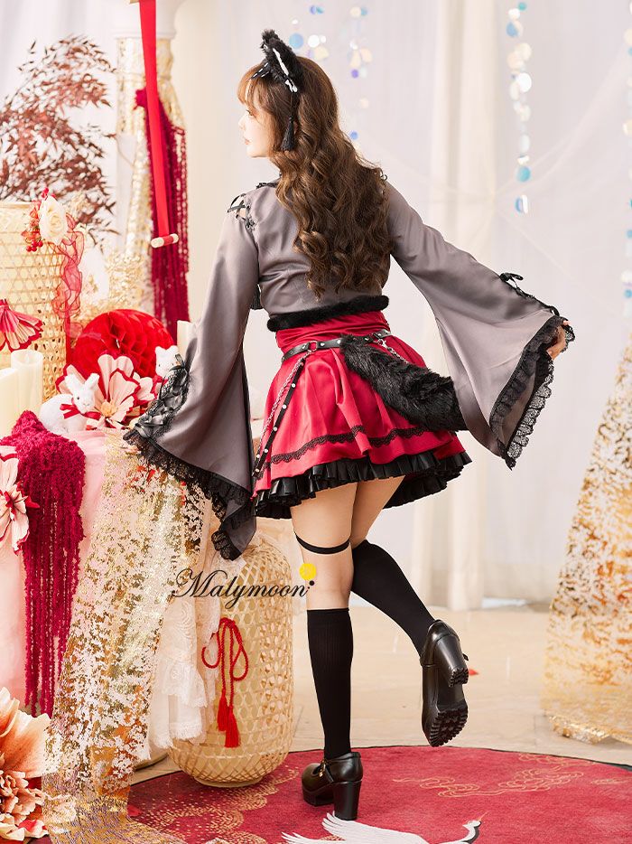 楽天市場】[正規品] 狐 巫女 コスプレ きつね キツネ 衣装 巫女さん