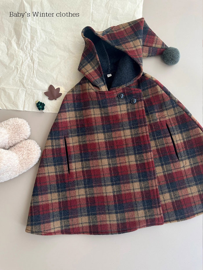 楽天市場】ポンチョ コート キッズ ポンチョ風ジャケット 女の子 子供