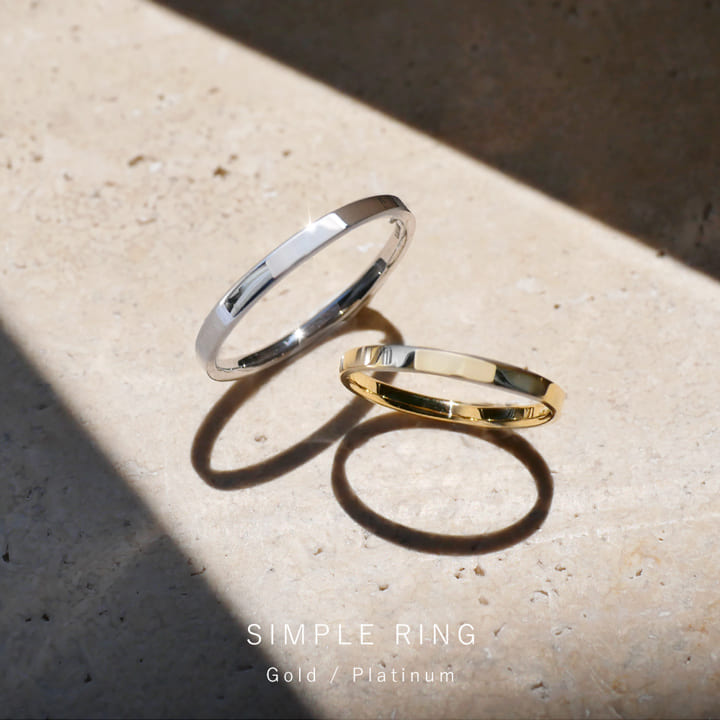 楽天市場】【ランキング受賞】刻印無料 K10 リング レディース 10金 18