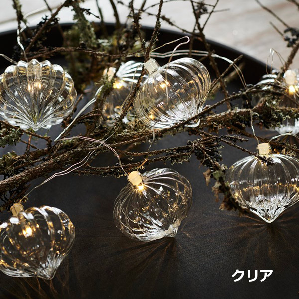 楽天市場】最大100%ポイントバック LED ライト ガーランド ガラス