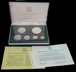 楽天市場】1974年 イギリス領ヴァージン諸島 プルーフコインセット