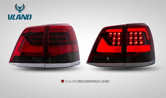 楽天市場】ランドクルーザー 200系 LED テール ランプ 後期型ルック