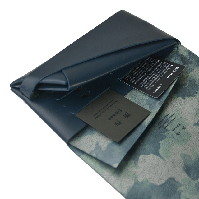 楽天市場】所作 長財布 【フローラル】 ネイビー レザー ロング