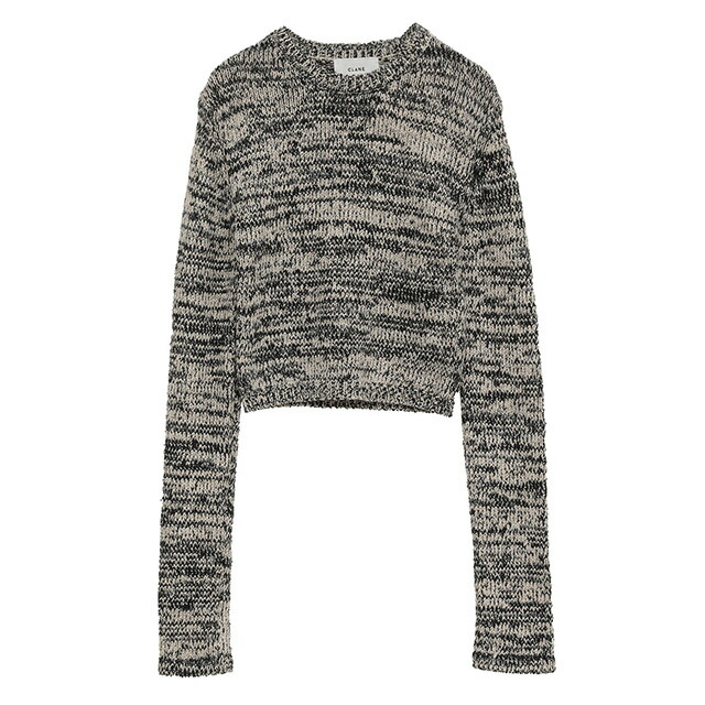 楽天市場】クラネ CLANE コットン ショート ニット トップス COTTON