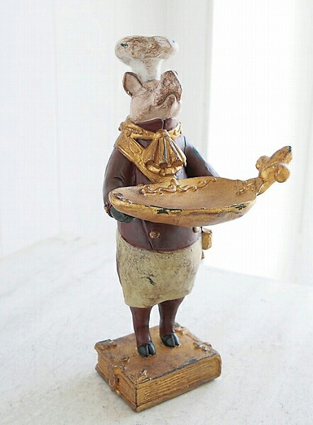 楽天市場】ぶた雑貨 ブタ アンティーク シェフ コックさん インテリア