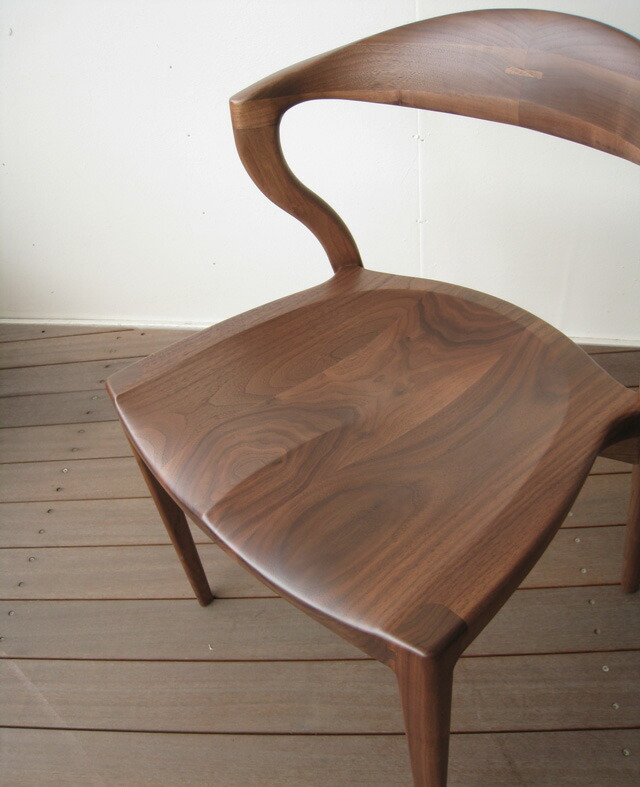 楽天市場】ダイニングチェア 無垢 ウォールナット 日本製 国産家具