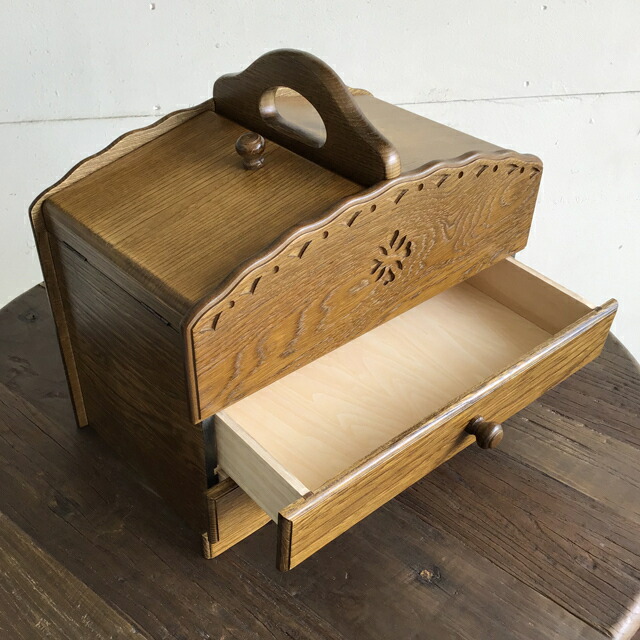 楽天市場】ソーイングボックス 裁縫箱 ソーイングセット 木製 おしゃれ