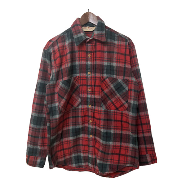 楽天市場】bigmac（ビッグマック）デッドストック チェック ネルシャツ
