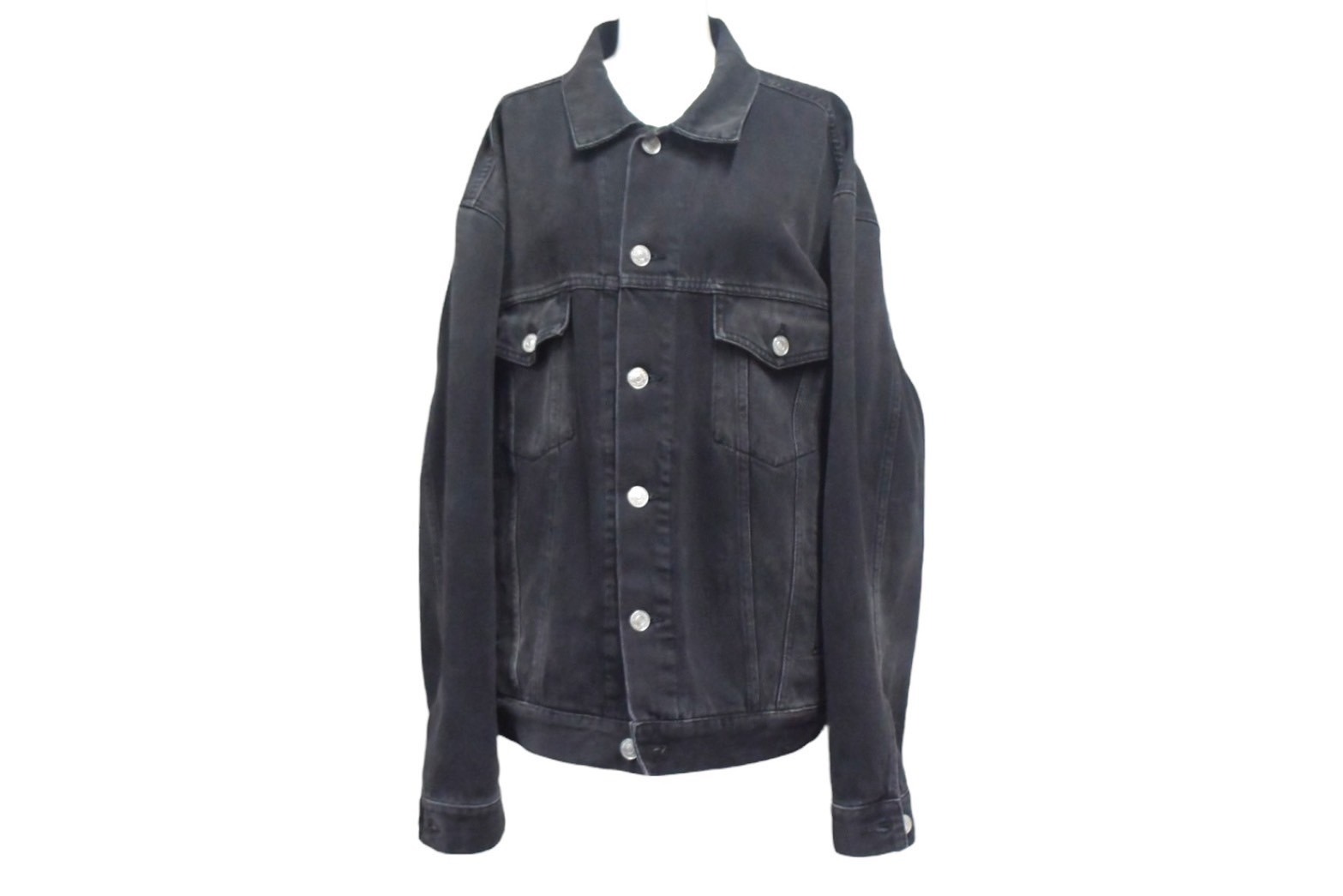 楽天市場】BALENCIAGA バレンシアガ デニムジャケット ロゴ ライン