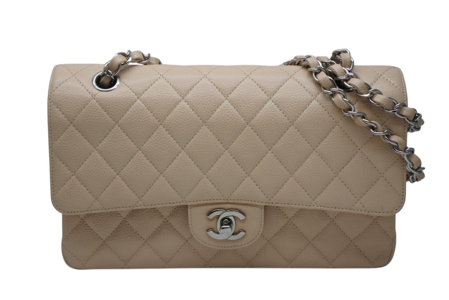 楽天市場】シャネル マトラッセ25 ベージュの通販