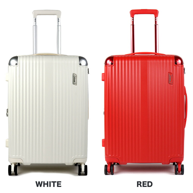 楽天市場】コールマン スーツケース mサイズ Coleman キャリーケース