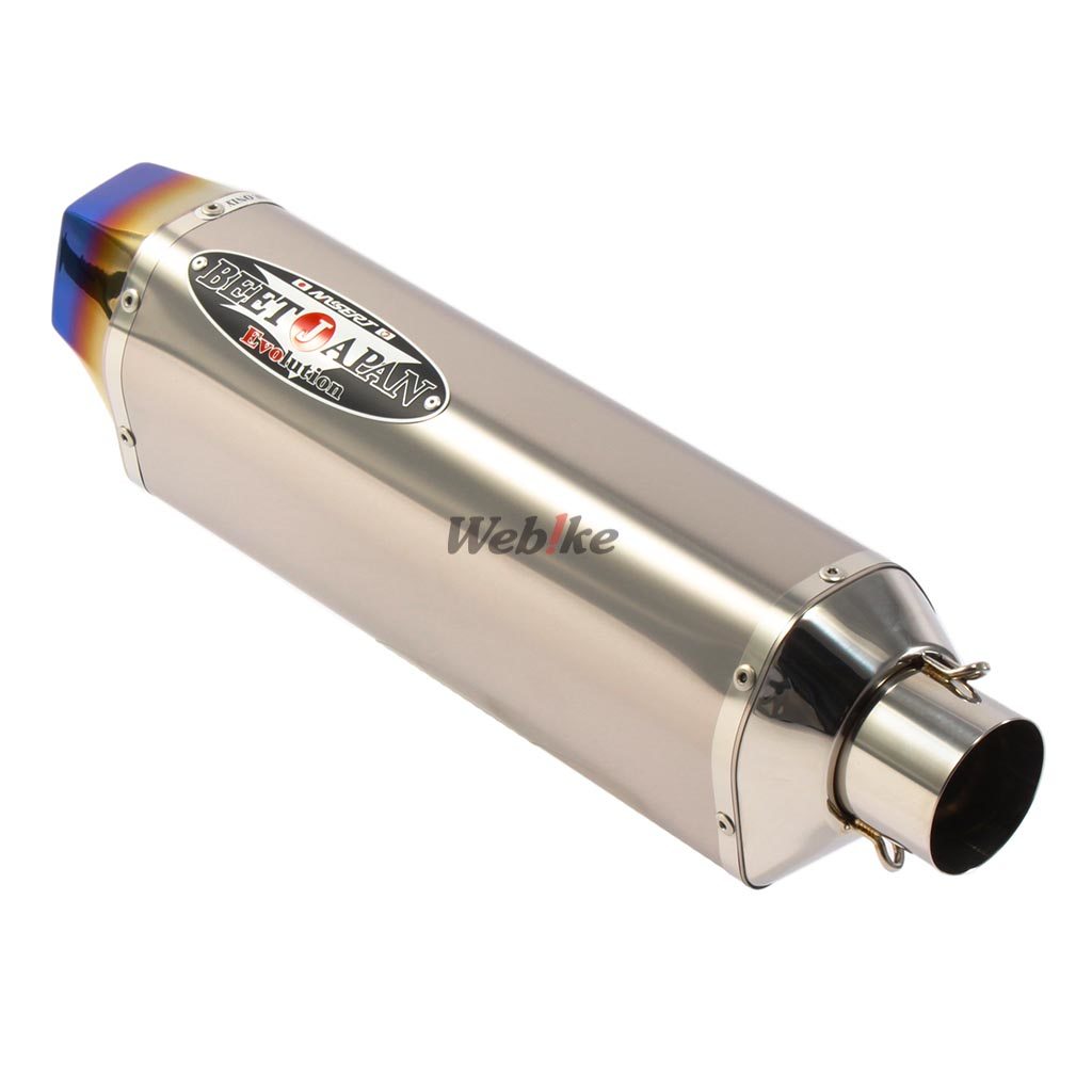 楽天市場】BEET ビート R Evolution TypeII 汎用 サイレンサー 350