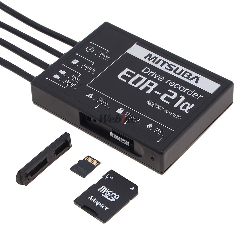 楽天市場】MITSUBA ミツバサンコーワ バイク専用ドライブレコーダー