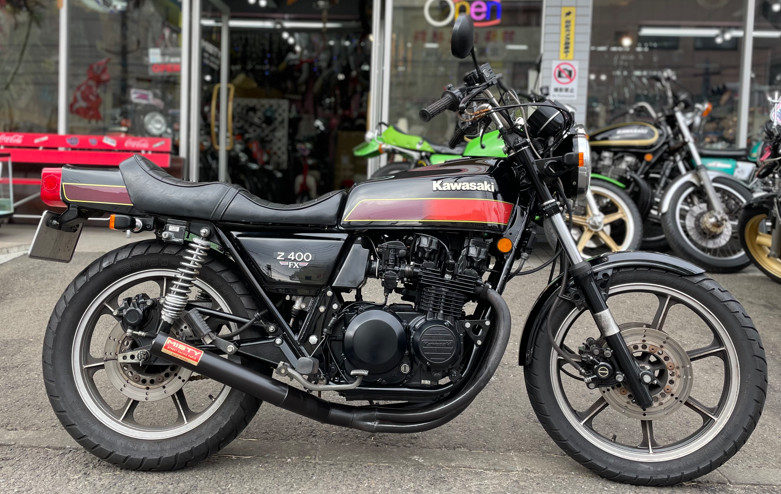 楽天市場】MISTY ミスティ Z400FX MISTY64手曲〈BK〉 Z400J Z500 Z550