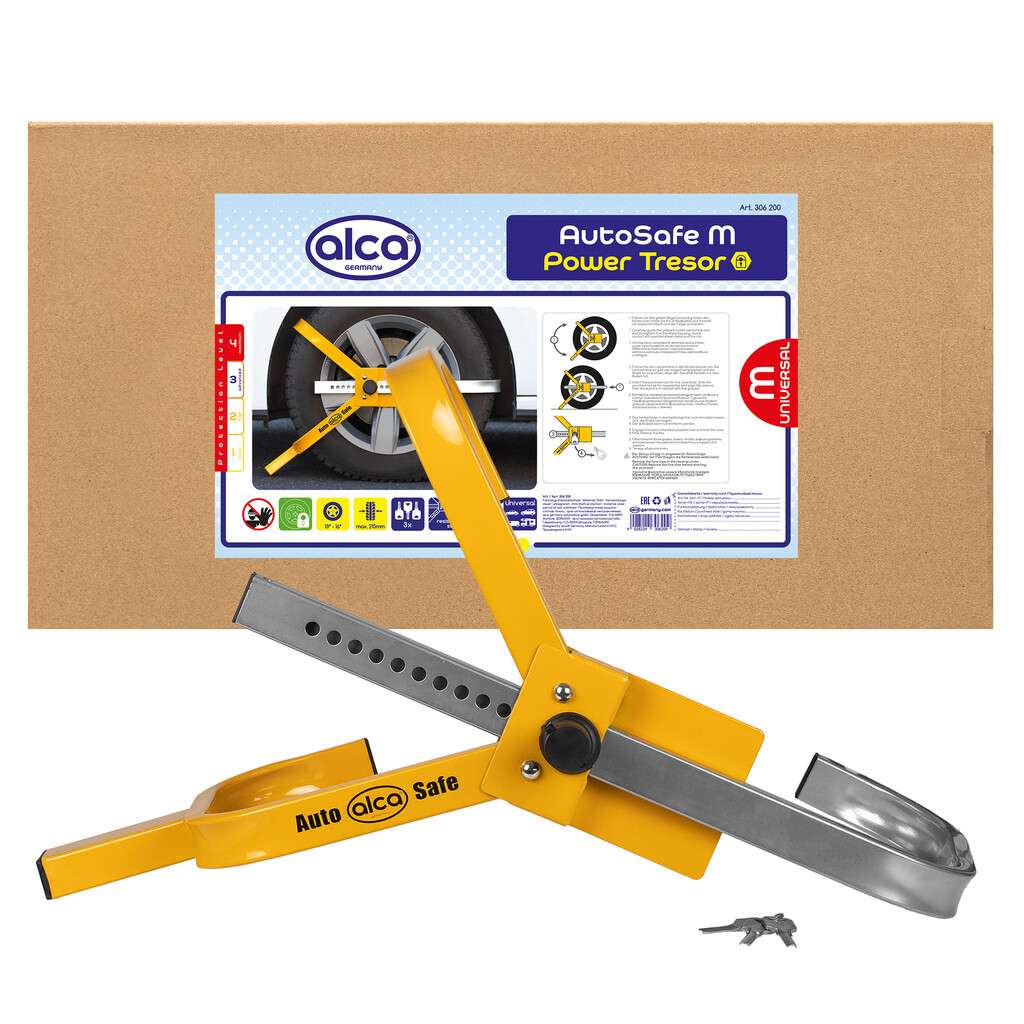 楽天市場】【alca】[ドイツメーカー] 盗難防止 車 タイヤロック