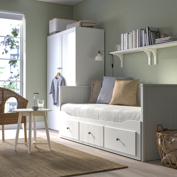 楽天市場】[IKEA/イケア/通販]HEMNES ヘムネス デイベッド 引き出し3