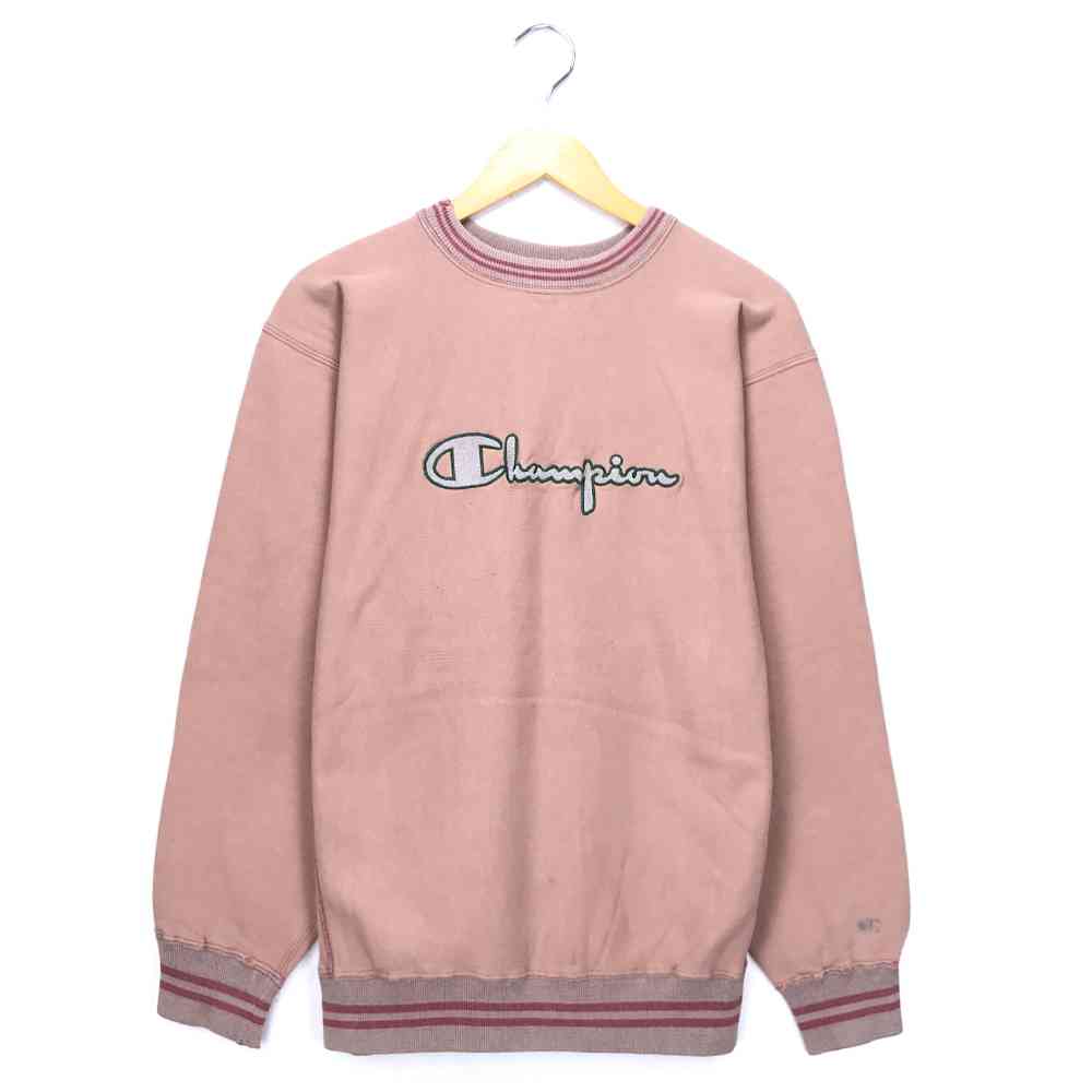楽天市場】チャンピオンロゴリバース サイズ表記 XL ピンク champion