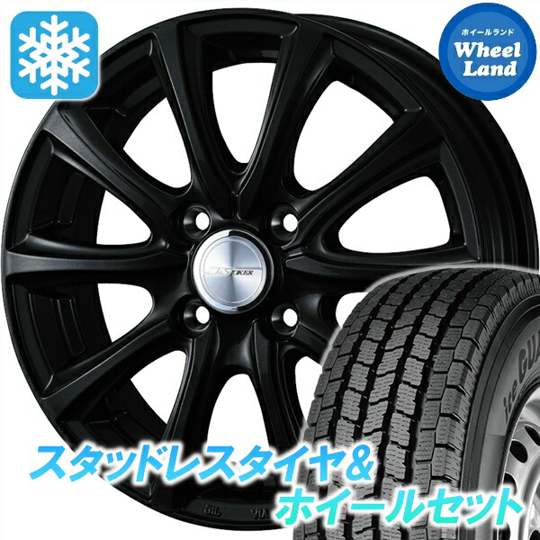 楽天市場】155／80r14 スタッドレスタイヤ ホイールセット