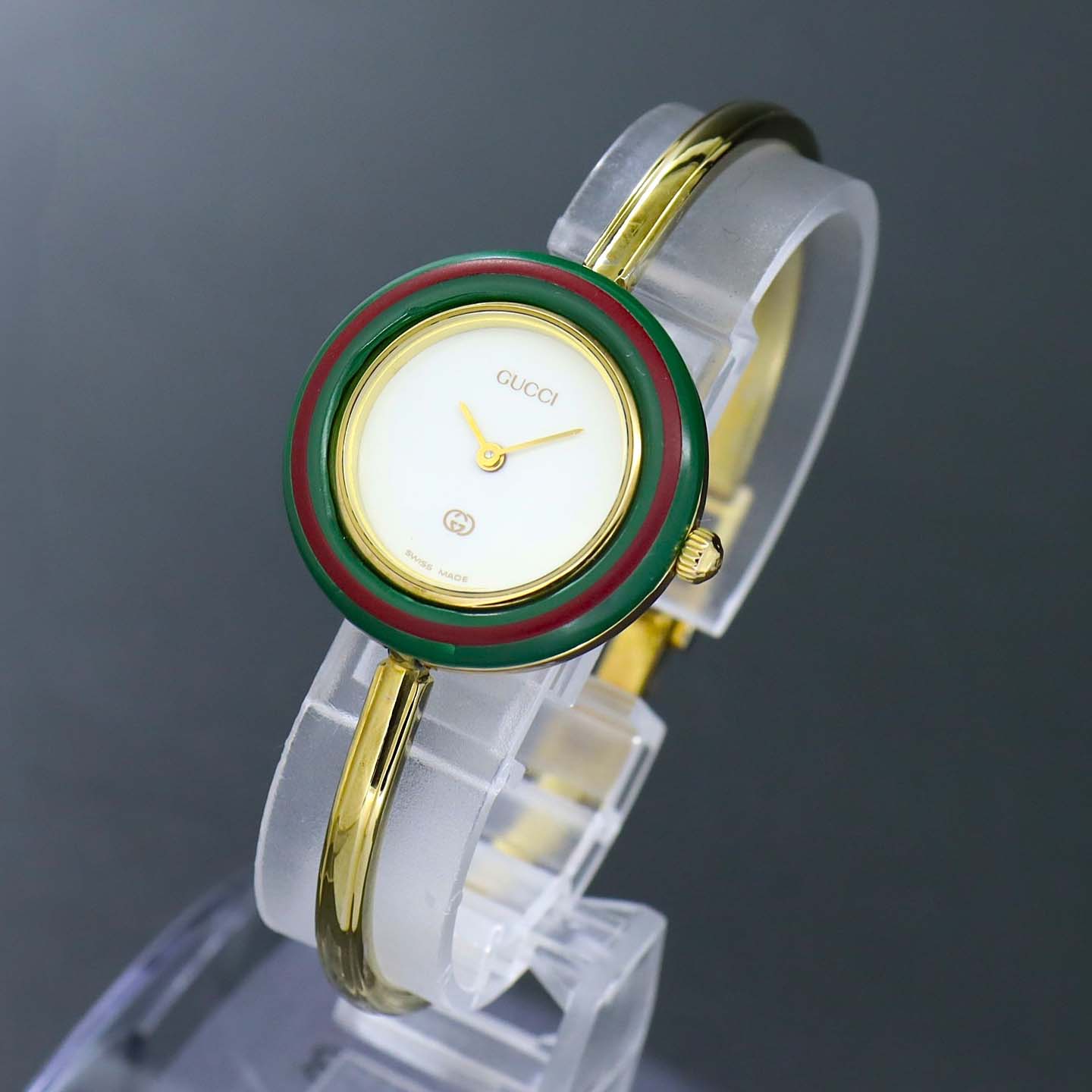 楽天市場】【稼働】グッチ 1100-L チェンジベゼル クォーツ 新電池