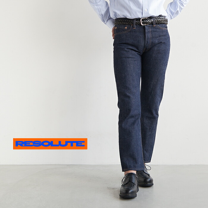 楽天市場】[710] RESOLUTE(リゾルト) 710 / テーパードストレート