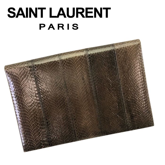 楽天市場】サンローラン クラッチバッグ（カラーブラウン）（バッグ