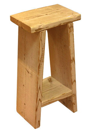 楽天市場】OLD ASHIBA（足場板古材） 踏み台(ふみだい）スツール 中棚
