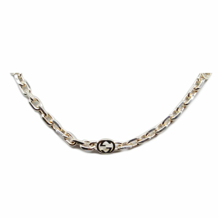 楽天市場】GUCCI グッチ/インターロッキングGチェーンネックレス