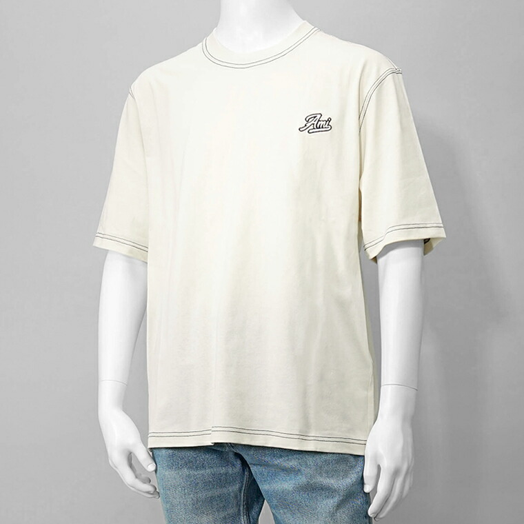 楽天市場】アミ AMI メンズ Tシャツ HTS029 JE0118 BLANC CREME
