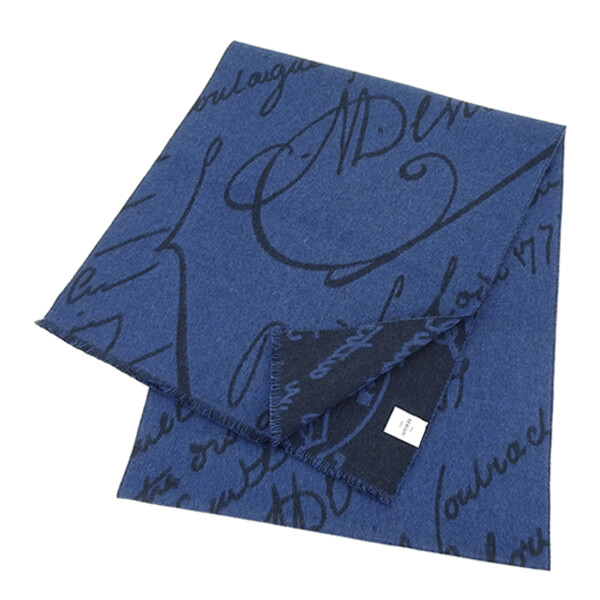 楽天市場】ベルルッティ BERLUTI メンズ マフラー WOOL SCRITTO SCARF