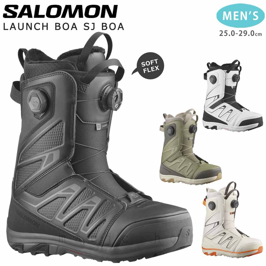 楽天市場】スノーボード ブーツ boa メンズ SALOMON サロモン LAUNCH